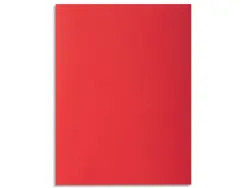 Sous-chemise exacompta rock's 220x310mm 80g coloris rouge pack 100 unités