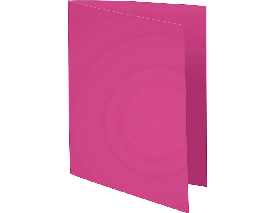Sous-chemise exacompta rock's 220x310mm 80g coloris rose pack 100 unités
