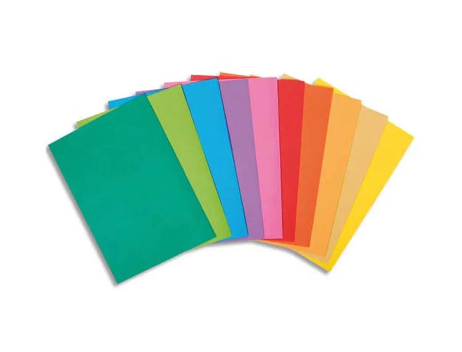 Sous-chemise exacompta rock's 220x310mm 80g coloris assortis pack 30 unités
