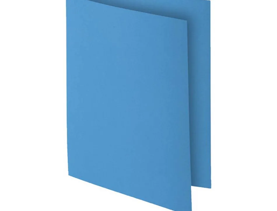 Sous-chemise exacompta rock's 220x310mm 80g coloris bleu pack 100 unités