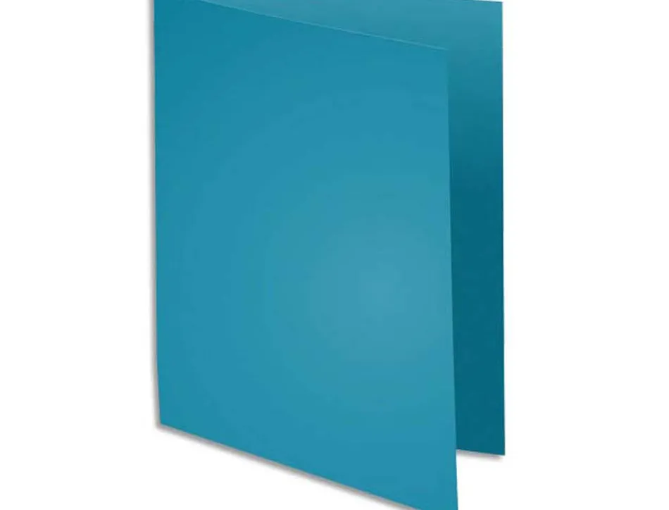 Sous-chemise exacompta rock's 220x310mm 80g coloris bleu pack 100 unités