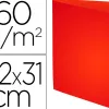 Sous-chemise exacompta super 60 22x31cm coloris rouge paquet 250 unités
