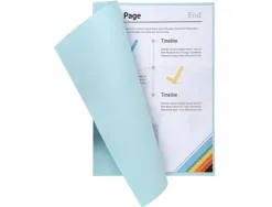 Sous-chemise exacompta super 220x310mm 60g coloris bleu clair pack 250 unités