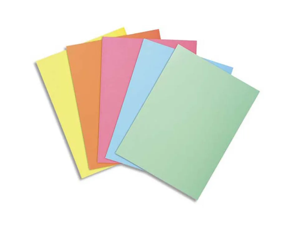 Sous-chemise exacompta super 220x310mm 60g coloris assortis pack 250 unités