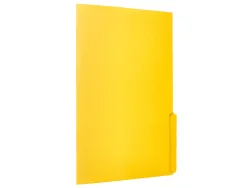 Sous-chemise liderpapel papier cartonne 240g/m2 document a4 onglet inferieur coloris jaune