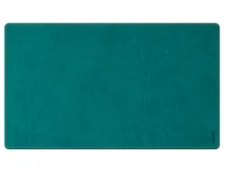 Sous-main rhodiarama souple simil cuir paon velout 60x35 cm