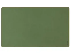 Sous-main rhodiarama souple simil cuir sauge velout 60x35 cm