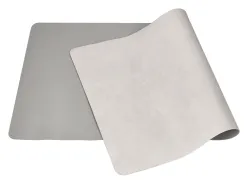 Sous-main q-connect multifonction xxl 800x400x2mm cuir utilisation tapis souris base anti-derapante coloris