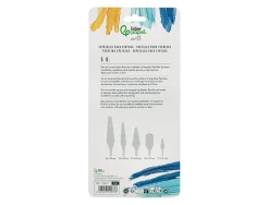 Spatule pour peinture liderpapel metallique sachet de 5 unites tailles assorties certifie