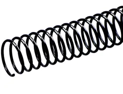Spirale q-connect métallique relieur pas 5:1 440f calibre 1.2mm diamètre 48mm coloris noir boîte 25 unités