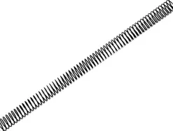 Spirale q-connect métallique relieur pas 5:1 180f calibre 1.2mm diamètre 22mm coloris noir boîte 100 unités