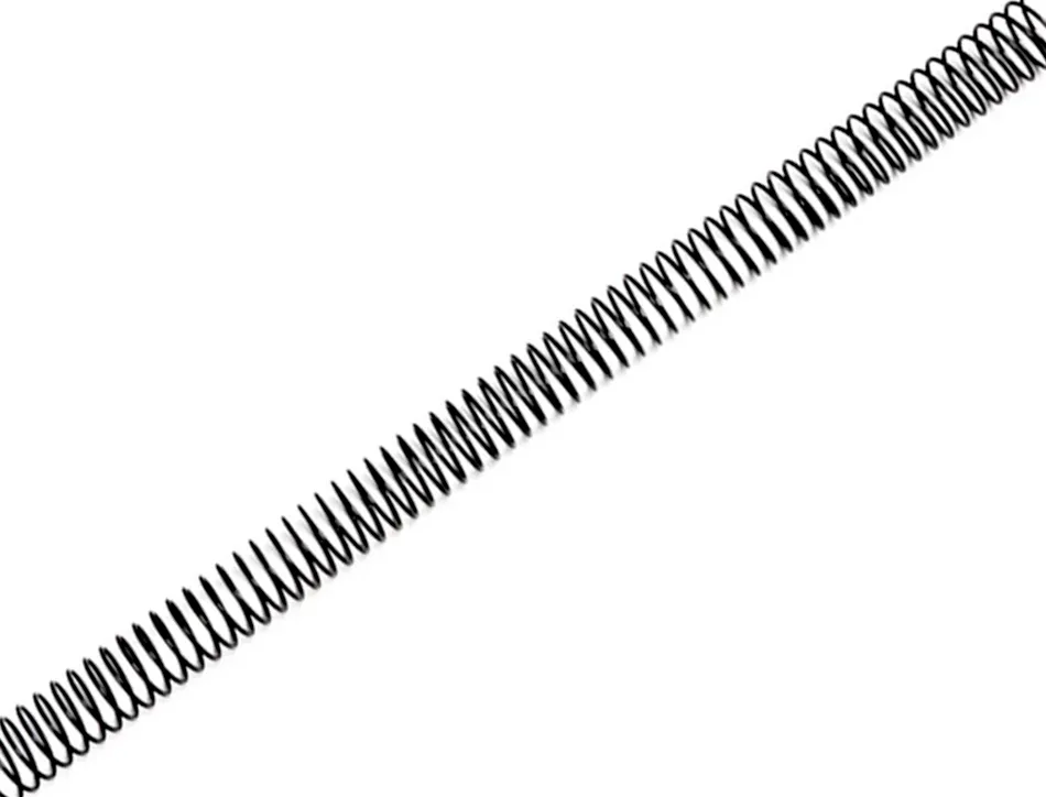Spirale q-connect métallique relieur pas 4:1 160f calibre 1.2mm diamètre 20mm coloris noir boîte 100 unités