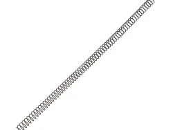 Spirale q-connect métallique relieur pas 4:1 100f calibre 1mm diamètre 14mm coloris noir boîte 100 unités