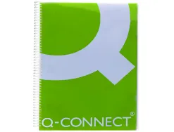 Spirale q-connect plastique transparent relieur pas 32 5:1 20f calibre 1.8mm diamètre 6mm boîte 100 unités