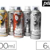 Spray pébéo décospray peinture acrylique indélébile utilisation intérieur extérieur coloris assortis set 6 unités 200ml