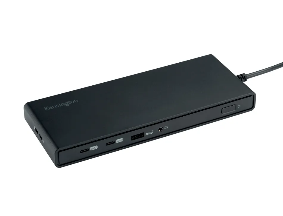 Station accueil kensington sd4842p usb-c sans pilote 10 gbits/s avec triple sortie video et pd 100 w coloris noir