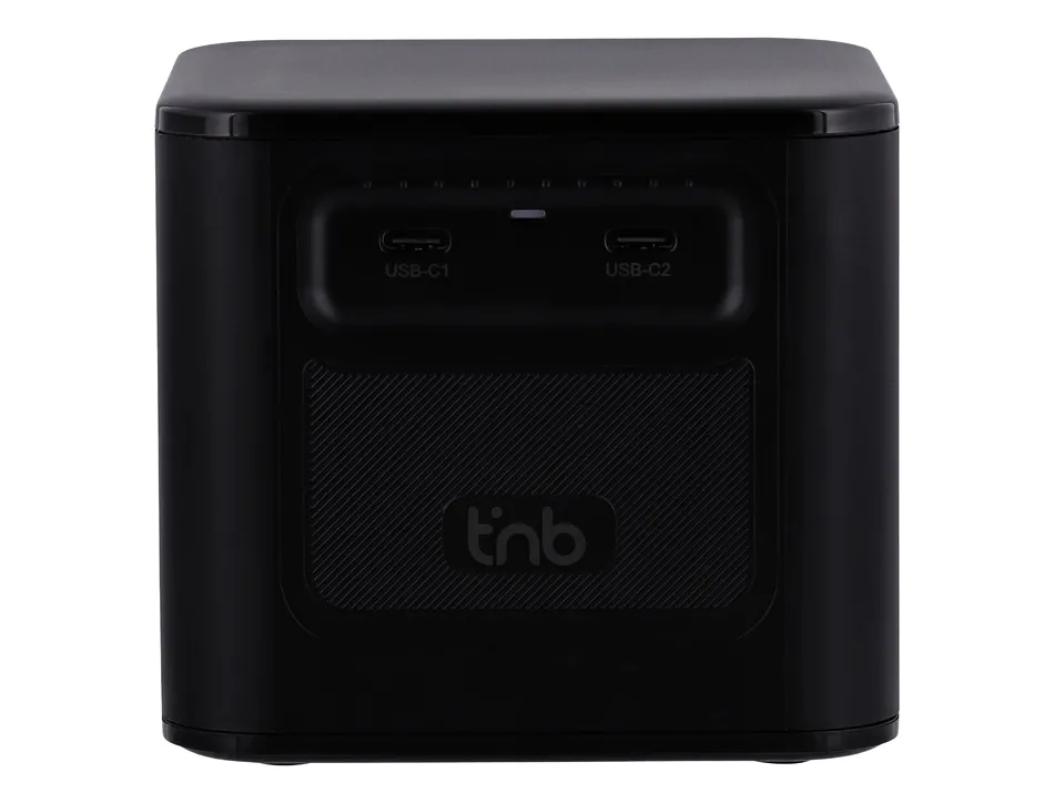 Station de charge t'nb pd 3.1 380w 8 ports charge coloris noir