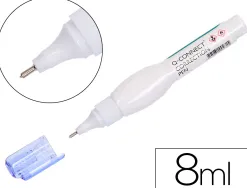 Stylo correcteur q-connect largeur bille 0.5mm séchage rapide 8ml