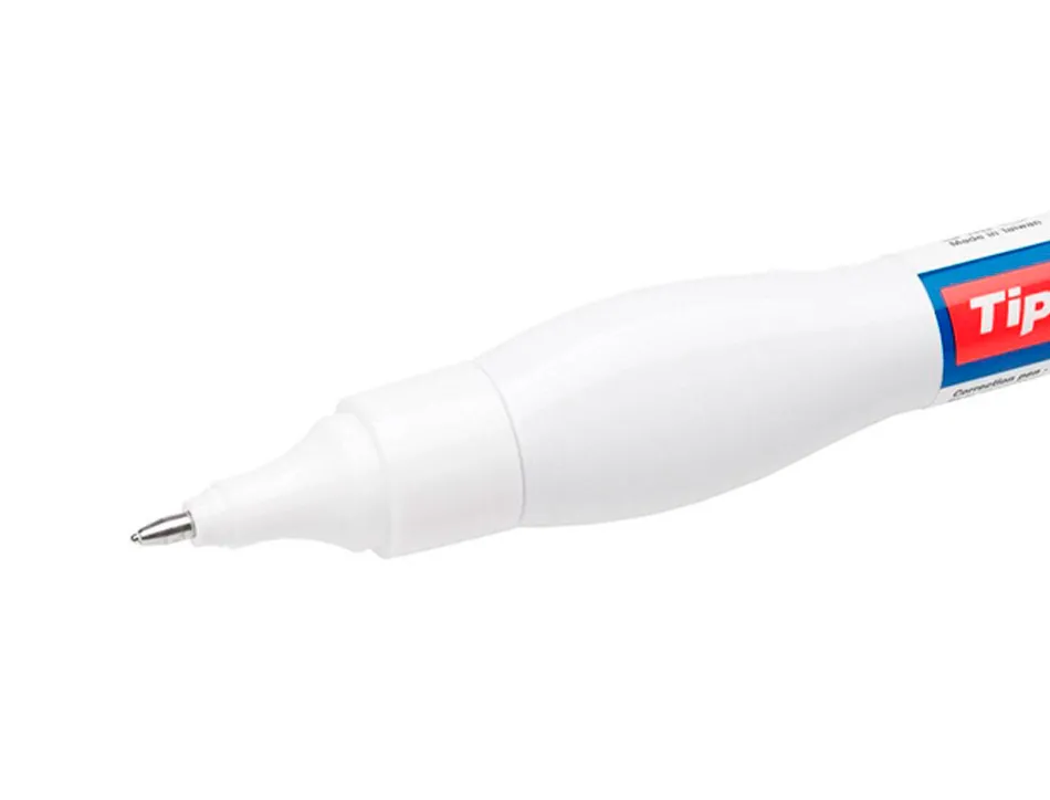 Stylo correcteur tipp-ex shake'n squeeze ergonomique applicateur bille 8ml débit régulé par pression