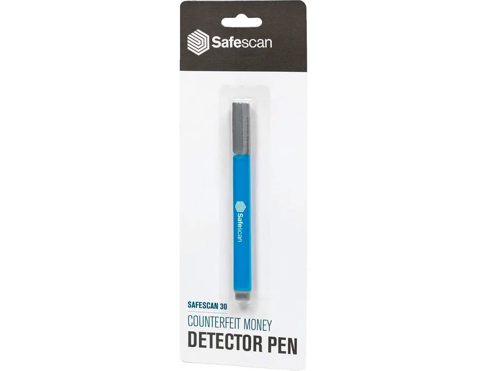 Stylo detecteur faux billets safescan-30 presentoir de 10 pieces