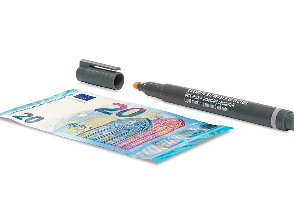 Stylo detecteur faux billets safescan-30 presentoir de 10 pieces