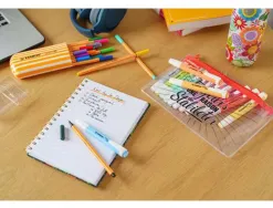 Stylo feutre stabilo point 88 pointe fine 0,4 mm coffret de 20 coloris assortis