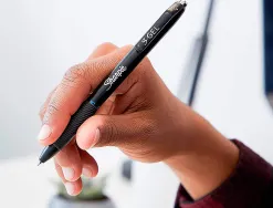 Stylo gel sharpie gel pointe moyenne 0.7mm encre bleue