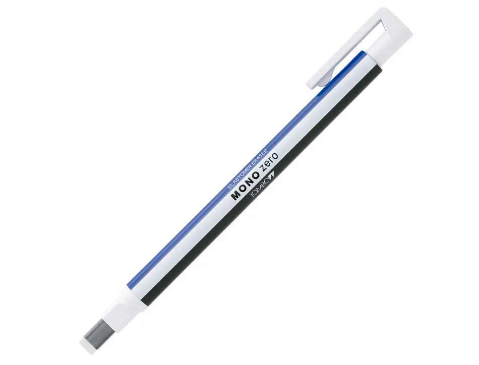 Stylo gomme tombow rectangulaire de précision mécanisme bouton-poussoir 2.5x5mm
