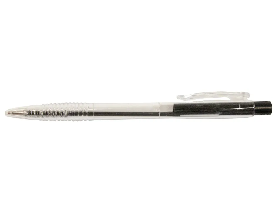 Stylo greening rétractable coloris noir
