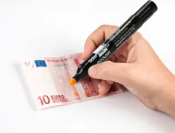 Stylo liderpapel ecouse detecteur faux-billets pointe ogive trace 3mm blister
