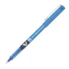 Stylo pilot v5 écriture fine 0.3mm clip métal encre liquide niveau visible pointe indéformable coloris bleu