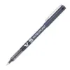 Stylo pilot v5 écriture fine 0.3mm clip métal encre liquide niveau visible pointe indéformable coloris noir