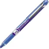 Stylo pilot v7 grip écriture moyenne 0.5mm clip métal grip préhension niveau encre liquide visible 1600m écriture bleu