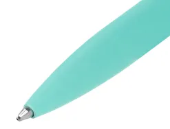 Stylo-bille belius bari pointe 1 mm encre bleu coloris bleu pastel boite cadeau de 2 u