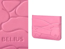 Stylo-bille belius cocktails cosmopolitan aluminium encre bleue relief rose argente boite design