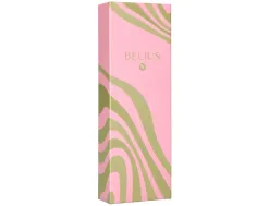 Stylo-bille belius ink dreams aluminium attributs argent encre bleue coloris rose ondulations vert matcha coffret cadeau