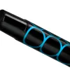 Stylo-bille belius legacy aluminium encre bleue design cercles bleux corps noir boite design