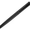 Stylo-bille belius neptuno corps aluminium texture wavy encre bleue coloris noir boite design