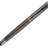 Stylo-bille belius neptuno aluminium texture ondulee attributs gun encre bleue coloris kaki dans coffret cadeau