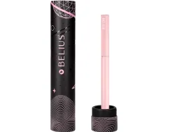 Stylo-bille belius rocket b monochrome sans agrafe encre bleue coloris rose dans coffret cadeau original cylindrique