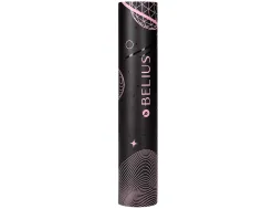 Stylo-bille belius rocket b monochrome sans agrafe encre bleue coloris rose dans coffret cadeau original cylindrique