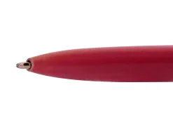 Stylo-bille belius rose corps aluminium encre bleue coloris bordeaux or rose boite design