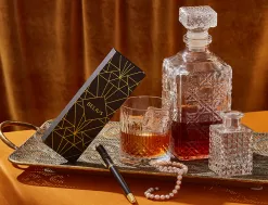 Stylo-bille belius soiree aluminium details et attributs or encre bleue coloris noir dans coffret cadeau