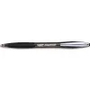 Stylo-bille bic atlantis premium soft écriture moyenne 0.5mm rétractable encre extra douce coloris noir