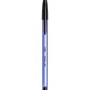 Stylo-bille bic cristal soft écriture large 0.8mm encre classique bille indéformable capuchon couleur encre noir