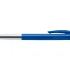 Stylo-bille bic m10 écriture moyenne 0.5mm encre classique rétractable bouton poussoir latéral coloris bleu