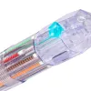 Stylo-bille liderpapel 10 en 1 pointe 1mm trait 0.7mm retractable