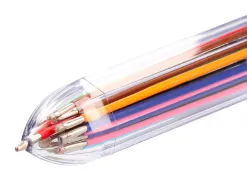 Stylo-bille liderpapel 10 en 1 pointe 1mm trait 0.7mm retractable