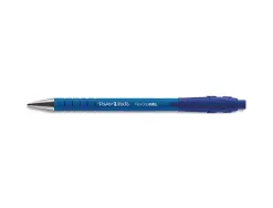 Stylo-bille paper mate flexgrip retractable encre gel pointe 0.7mm couleur bleu