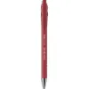 Stylo-bille paper mate flexgrip ultra écriture moyenne 0.7mm encre douce corps strié anti-glisse rétractable rouge